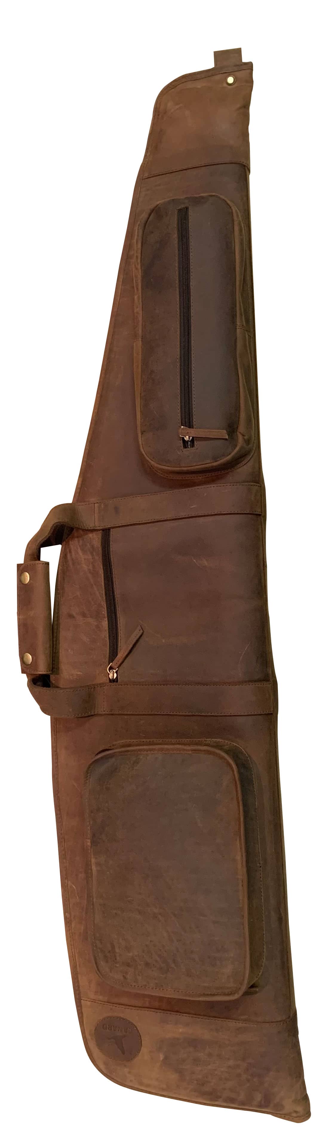 Vapenfodral i Läder med Fickor - Kulvapen