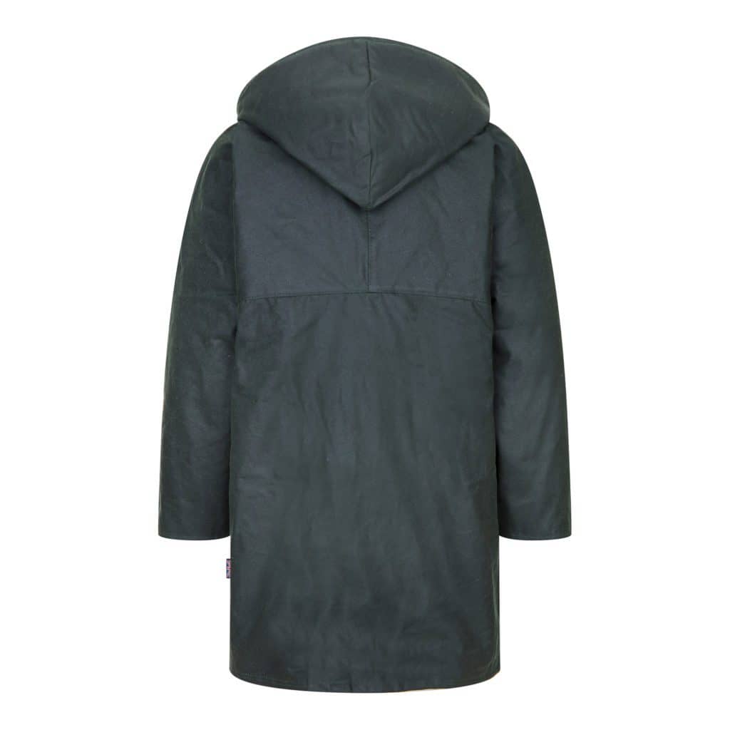 Gewachste Jacke Kind - Grün
