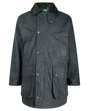 Woodsman Oilskirt - Dark Green Waxed Jacket - Jaktstil.se