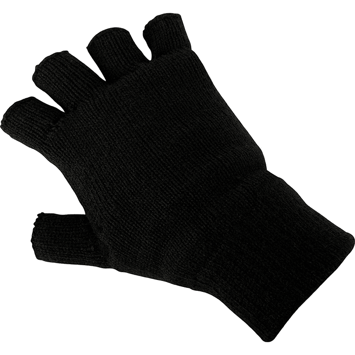 Schwarze Handschuhe - Quadratische Fäustlinge
