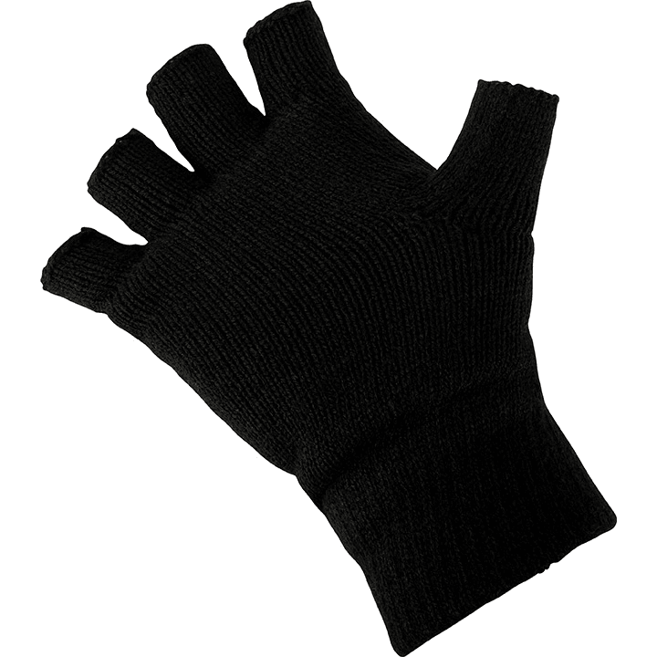 Schwarze Handschuhe - Quadratische Fäustlinge