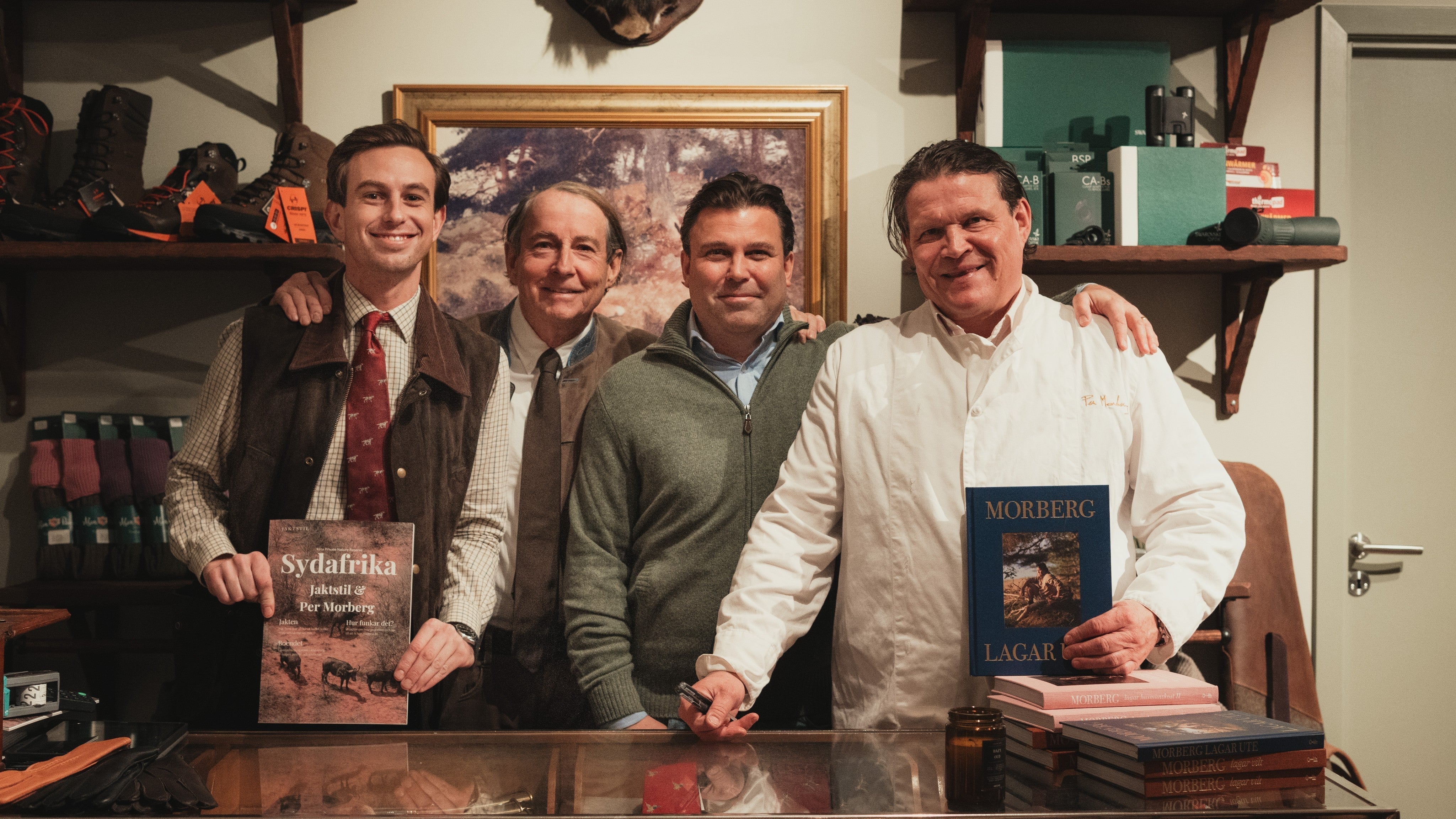 Jaktstil butiksöppning - Linnégatan 76 i Stockholm