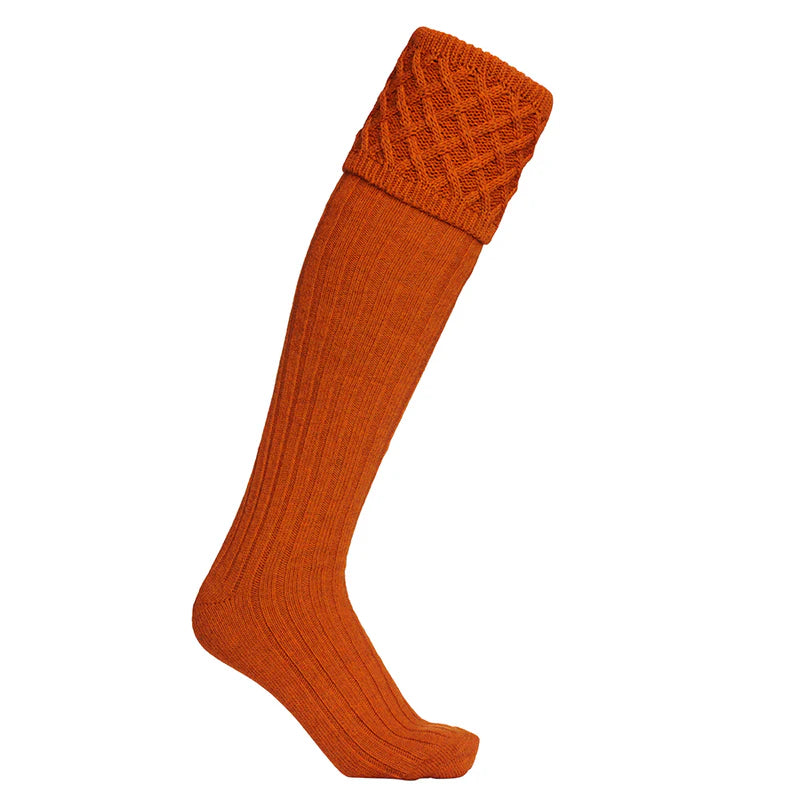 Windsor Shooting Socks - Mandarin