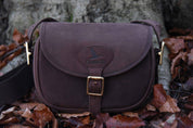 Cartridge Case in Brown Soft Leather - Jaktstil.se