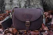 Cartridge Case in Brown Soft Leather - Jaktstil.se