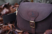 Cartridge Case in Brown Soft Leather - Jaktstil.se