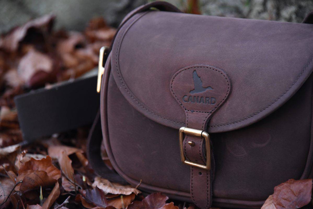 Cartridge Case in Brown Soft Leather - Jaktstil.se