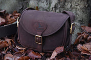 Cartridge Case in Brown Soft Leather - Jaktstil.se
