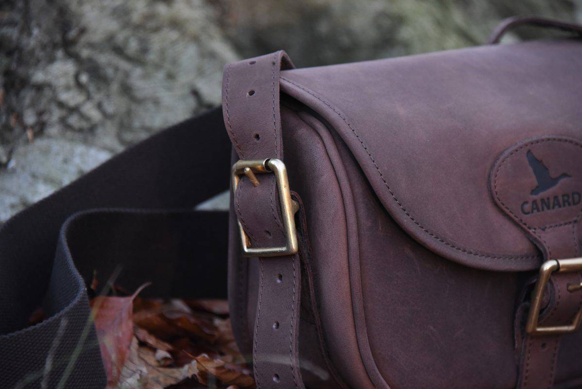 Cartridge Case in Brown Soft Leather - Jaktstil.se