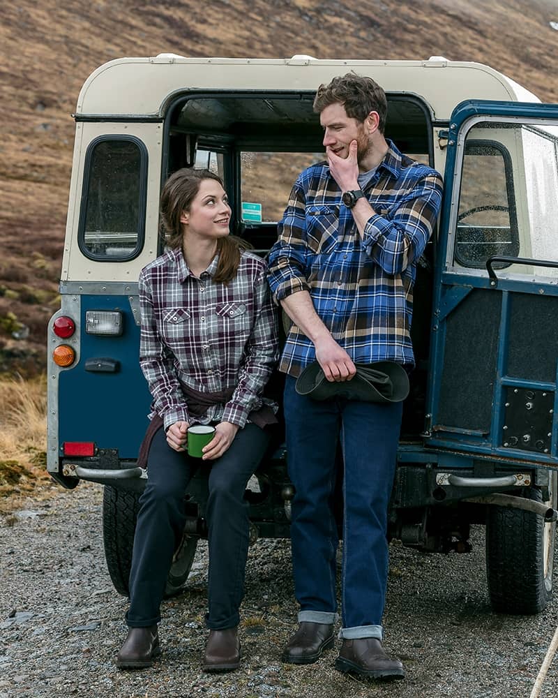 Flannel shirt Women - Eilidh
