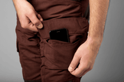 Härkila Scandinavian Pants - Bloodstone red/Shadow brown