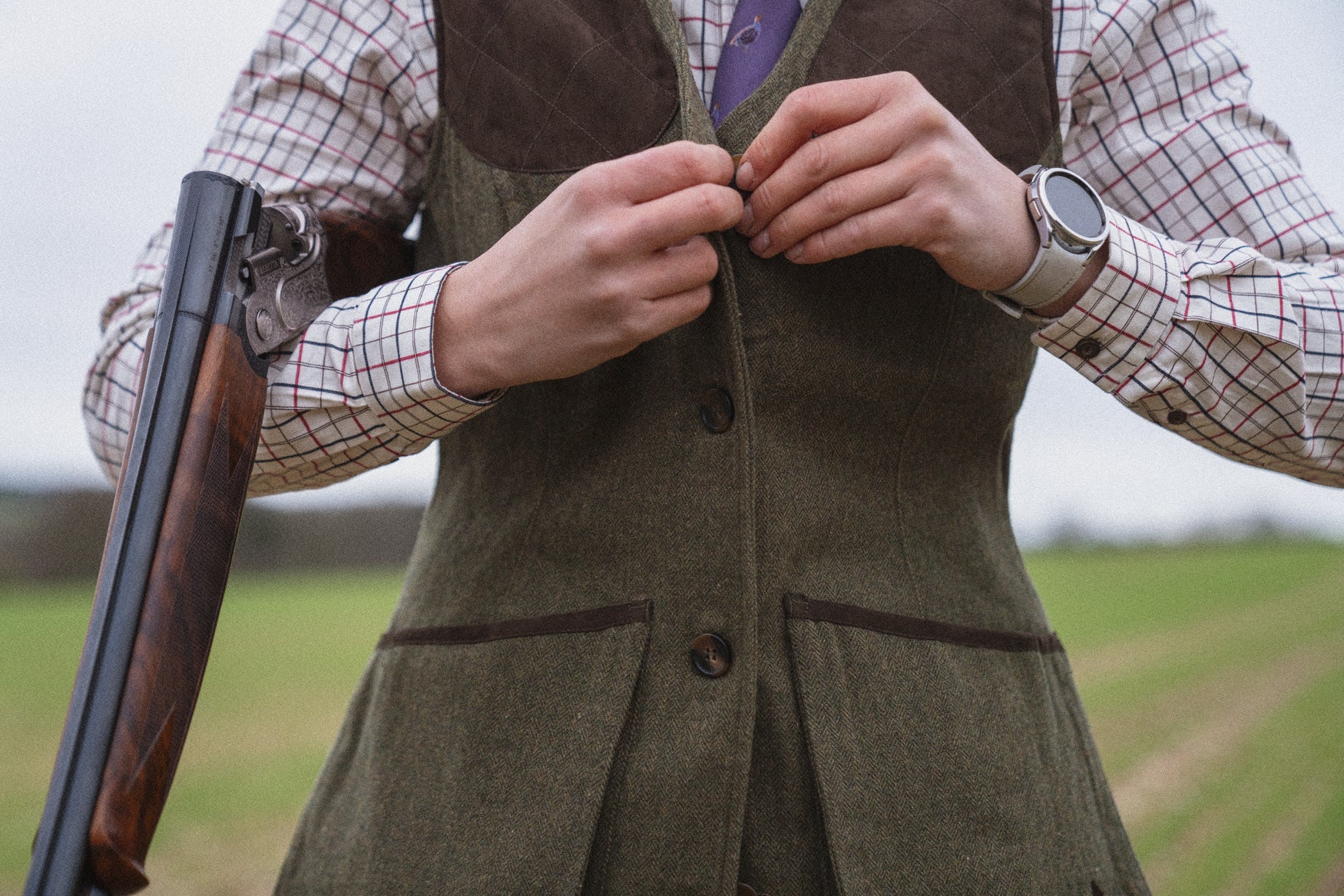Hillside Harriet - Tweed vest Women