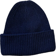 Navy Hat - Wool & Cashmere