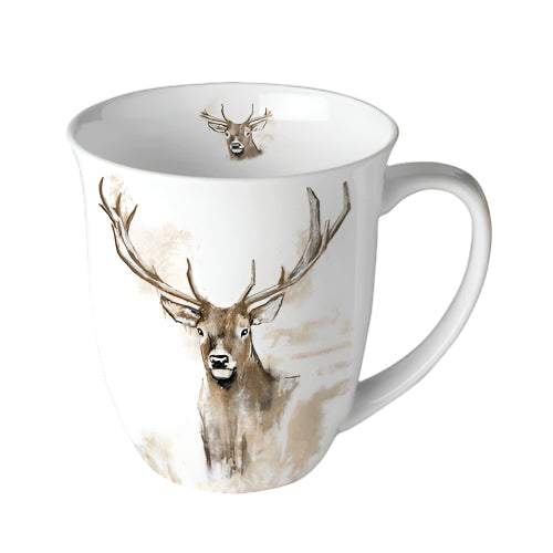 Porcelain cup - Deer