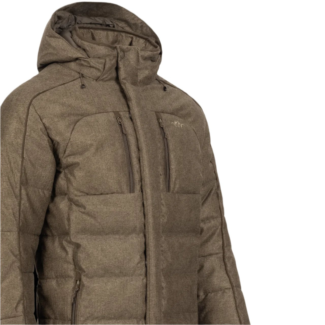 Vintage Radiation Down Jacket - Brown Melange