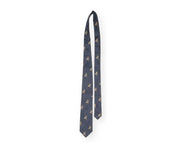 Hunting tie in silk - Motif of ducks
