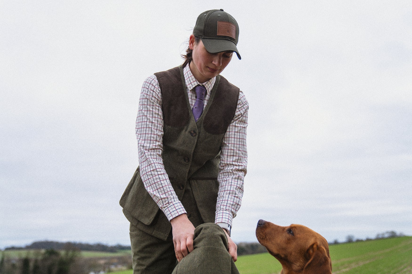 Kerry - Checked Hunting Shirt Women