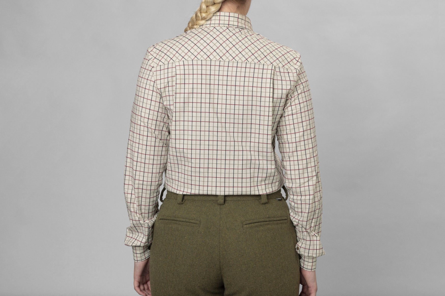 Kerry - Checked Hunting Shirt Women