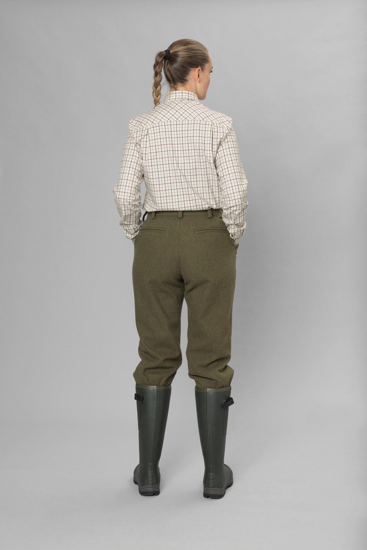 Kerry - Checked Hunting Shirt Women
