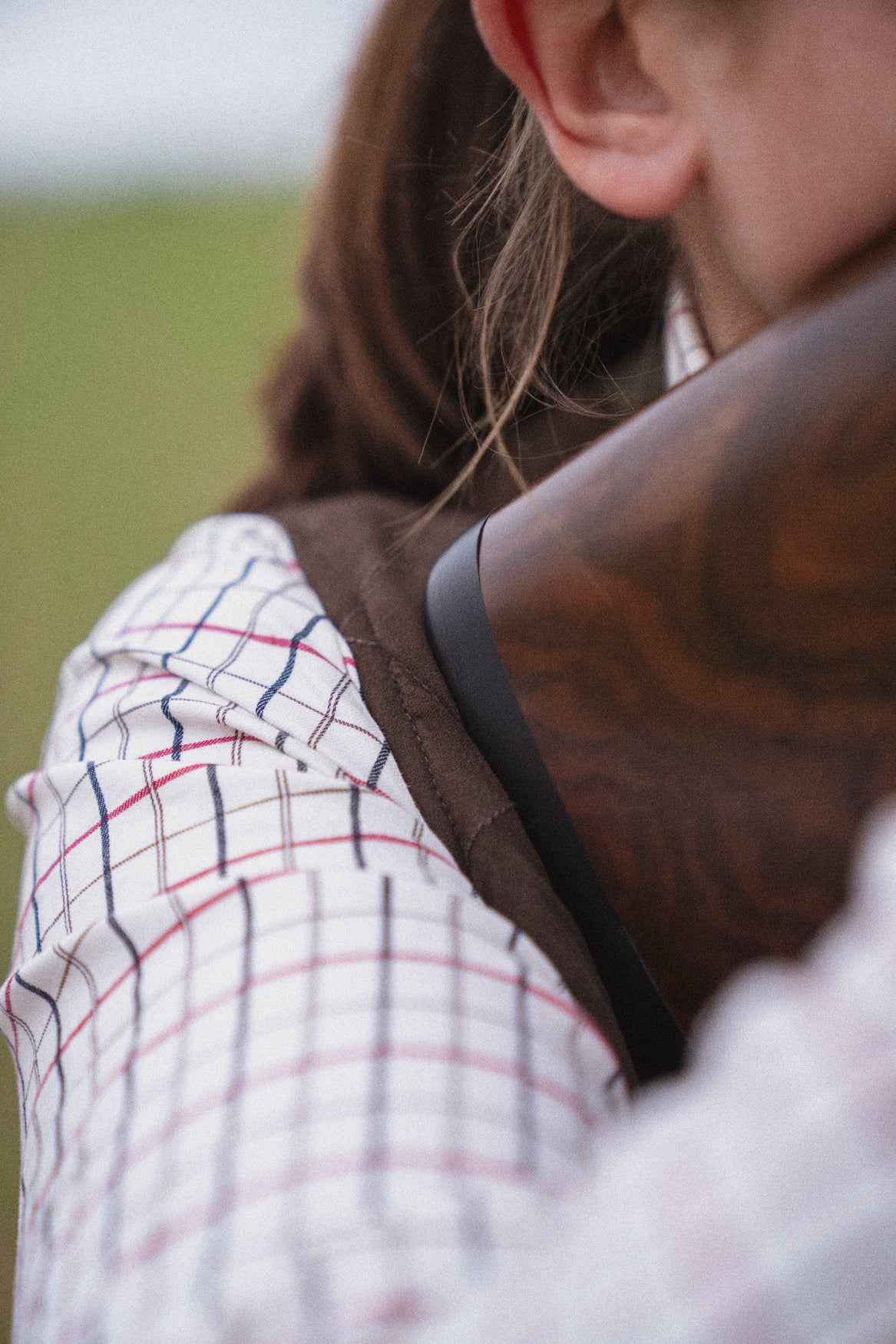 Kerry - Checked Hunting Shirt Women
