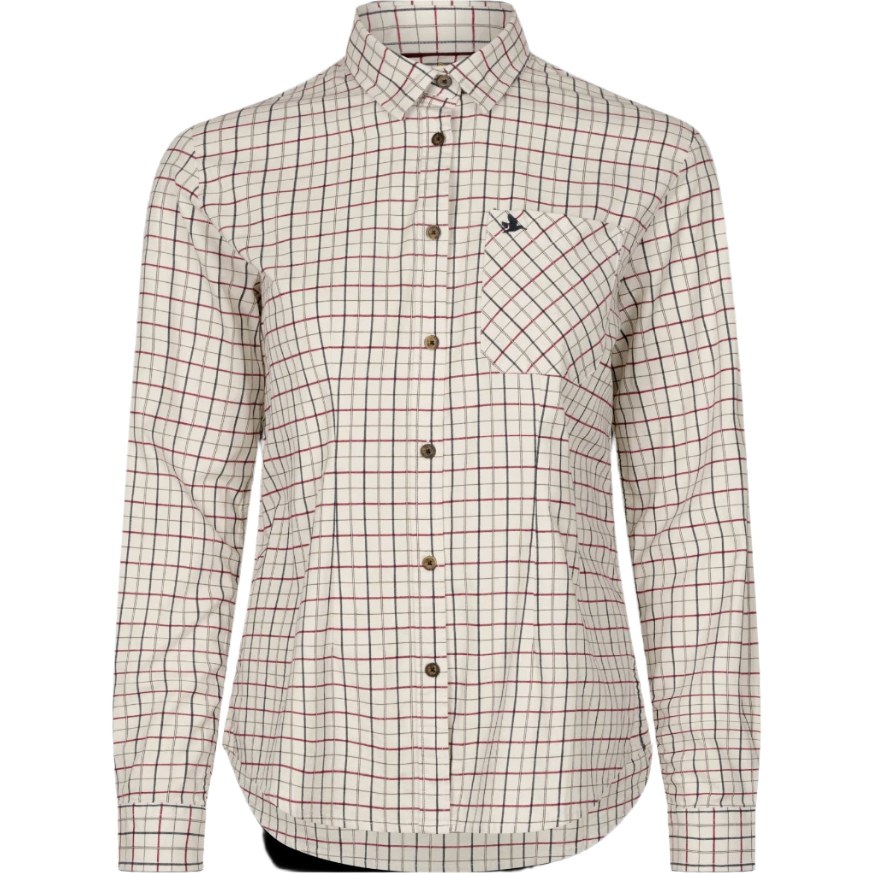 Kerry - Checked Hunting Shirt Women
