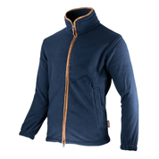 Dark blue fleece jacket - Men