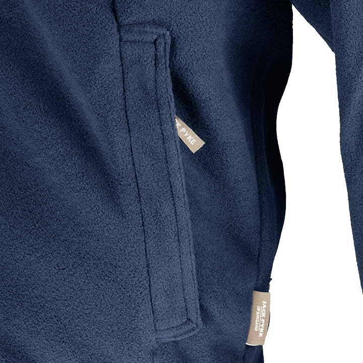 Dark blue fleece jacket - Men