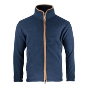 Dark blue fleece jacket - Men