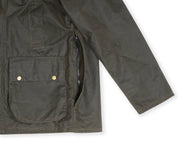 Waxed Jacket Men Brown - Grinda