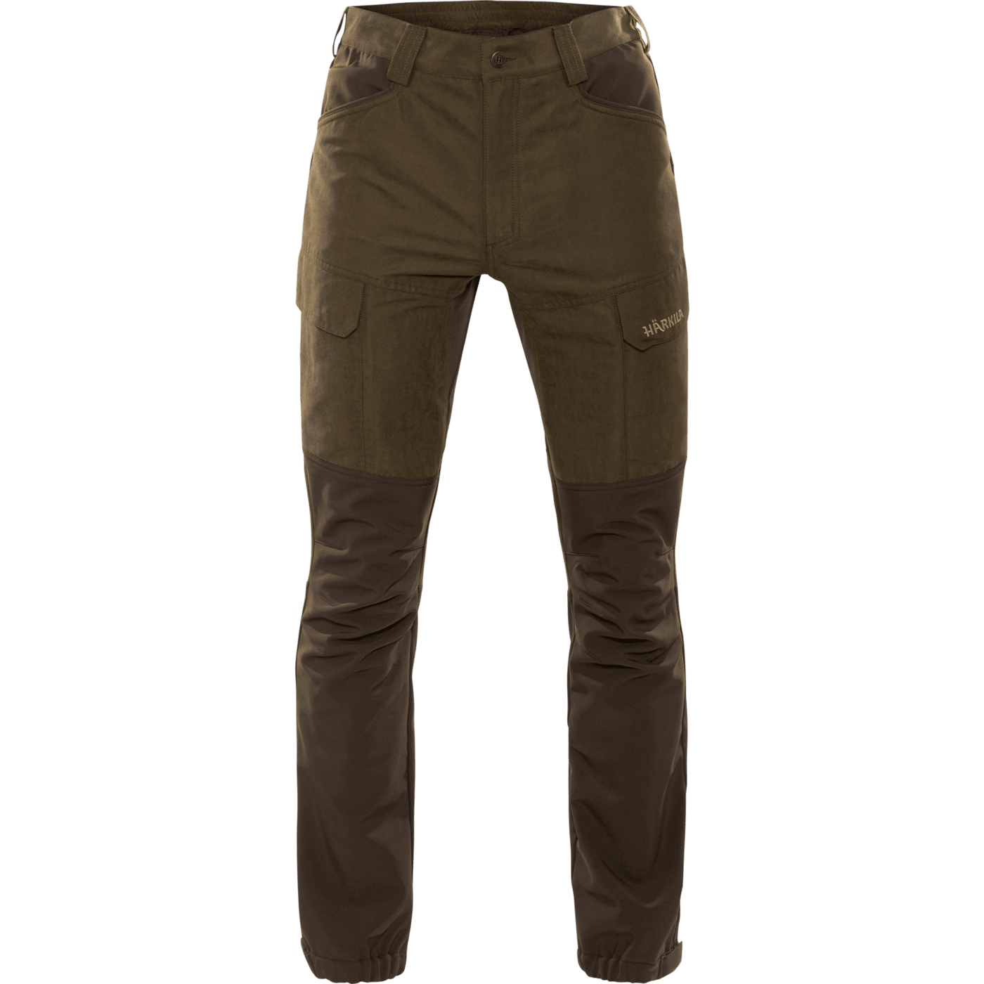 Härkila Scandinavian Pants - Willow Green/Deep Brown