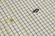 Inverness - Tattersall shirt Navy/Olive - Hoggs of Fife