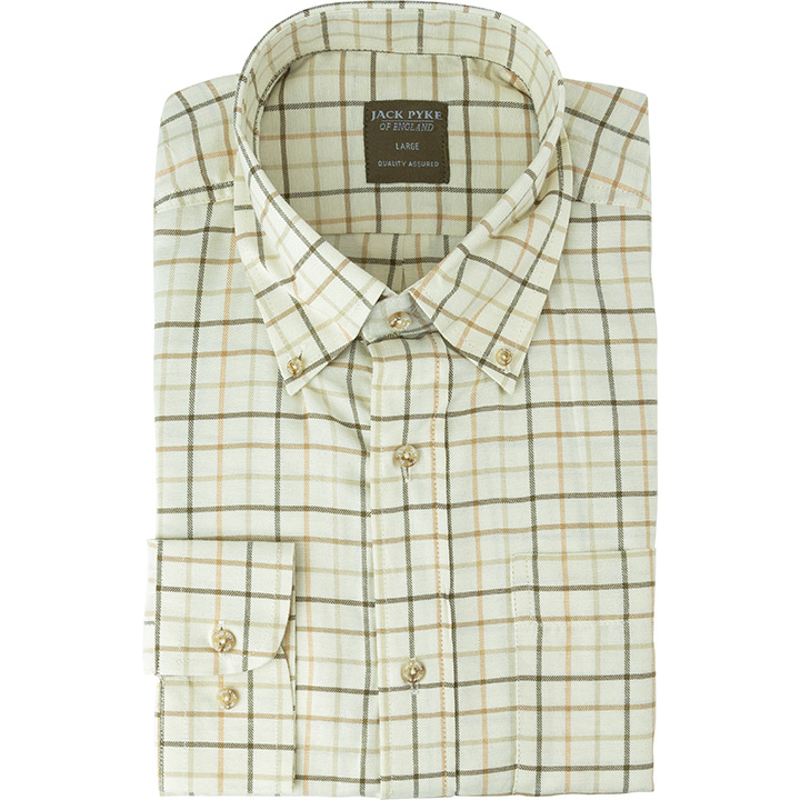 Men's plaid hunting shirt