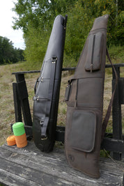 Vapenfodral i Läder med Fickor - Kulvapen