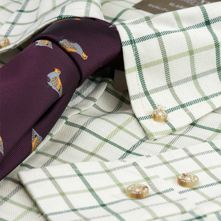 Green plaid hunting shirt - Countryman