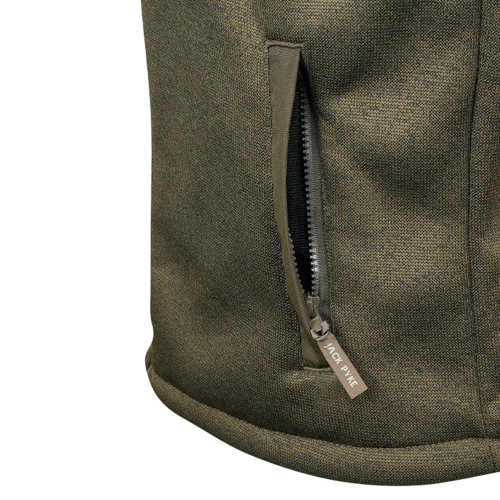 Jack Pyke Scandinavian Sherpa - Stickad Fleecejacka