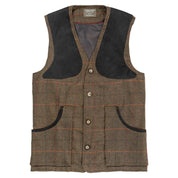 Jack Pyke Shooting Vest - Brown Tweed 