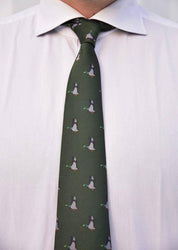 Jaktslips Med Andmotiv - Jaktstil.se