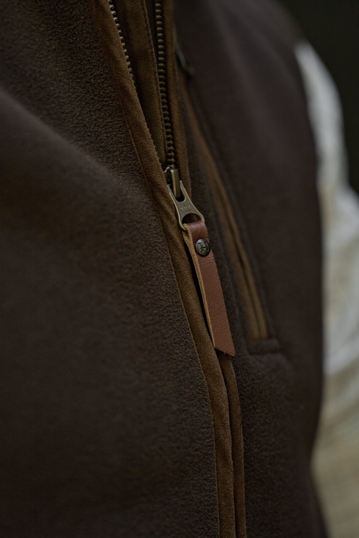 Sandhem Sherpa Fleeceväst - Demitasse Brown