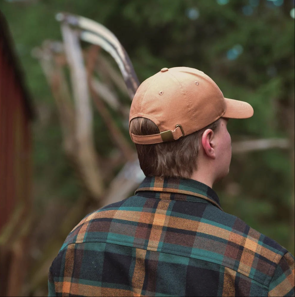 Scandinavian Settler- Bomullskeps - Brun