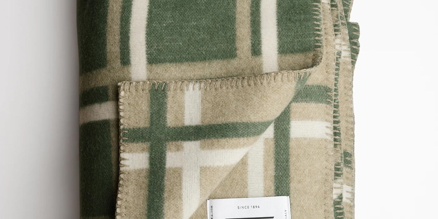 Tidstrands filtar Sigvard Bernadotte - Oliv