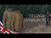 Vintage Wing Jacket - Dark Olive