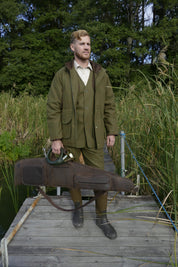 Vapenfodral i Läder med Fickor - Kulvapen