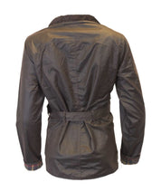 Vokset jakke dame - Brun